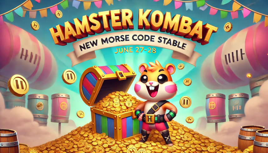 Какой новый шифр Морзе вводить в Hamster Kombat 27-28 июня ВИДЕО