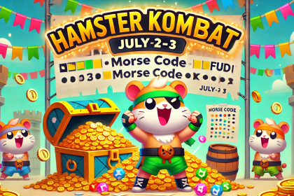 Новый шифр код Морзе на сегодня в Hamster Kombat - FUD. 2-3 июля какой вводить ВИДЕО