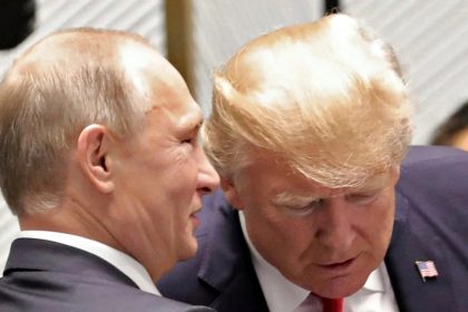 Володимир Путін і Дональд Трамп.