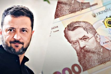 Володимир Зеленський та 1 000 гривень.