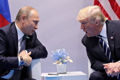 Володимир Путін і Дональд Трамп.