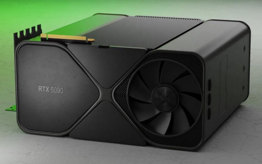 Відеокарта Nvidia RTX 5090.