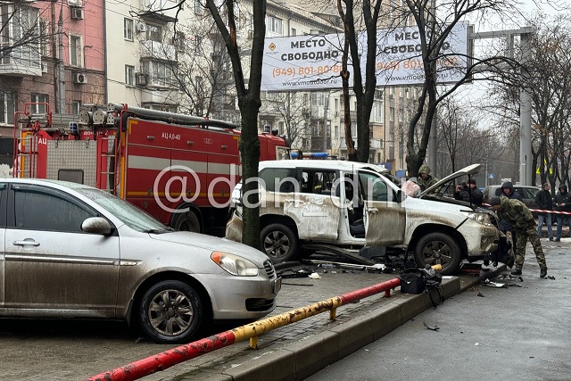 Підрив авто у Донецьку