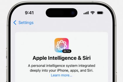 Apple Intelligence на iPhone.