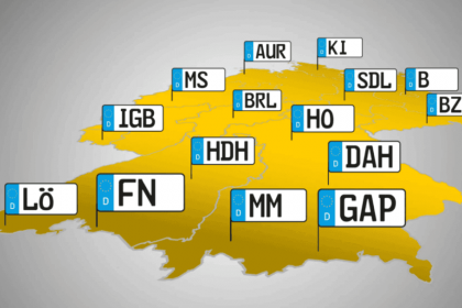 Автомобільні номери Німеччини (Kfz-Kennzeichen): як розпізнати регіон та їх значення