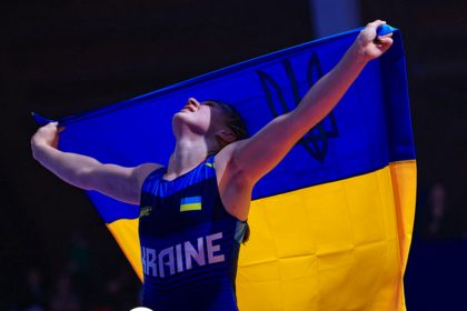 Українська спортсменка.