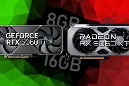Radeon RX 9060 XT і GeForce RTX 5060 Ti.