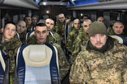 Українські військовополонені.