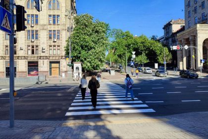 Пішохідний перехід.