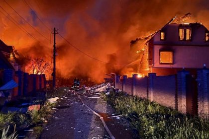 Наслідки удару по Київщині.