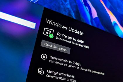 Центр оновлень Windows.