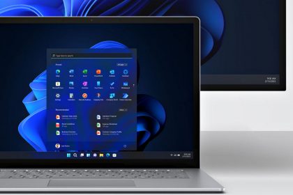 Ноутбук із Windows 11.