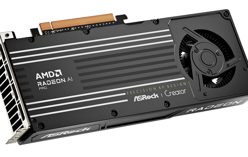 ASRock AMD Radeon AI Pro R9700 Creator.