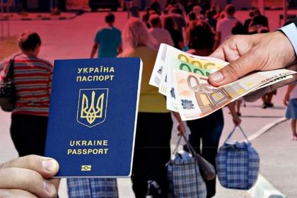 Паспорт та євро.