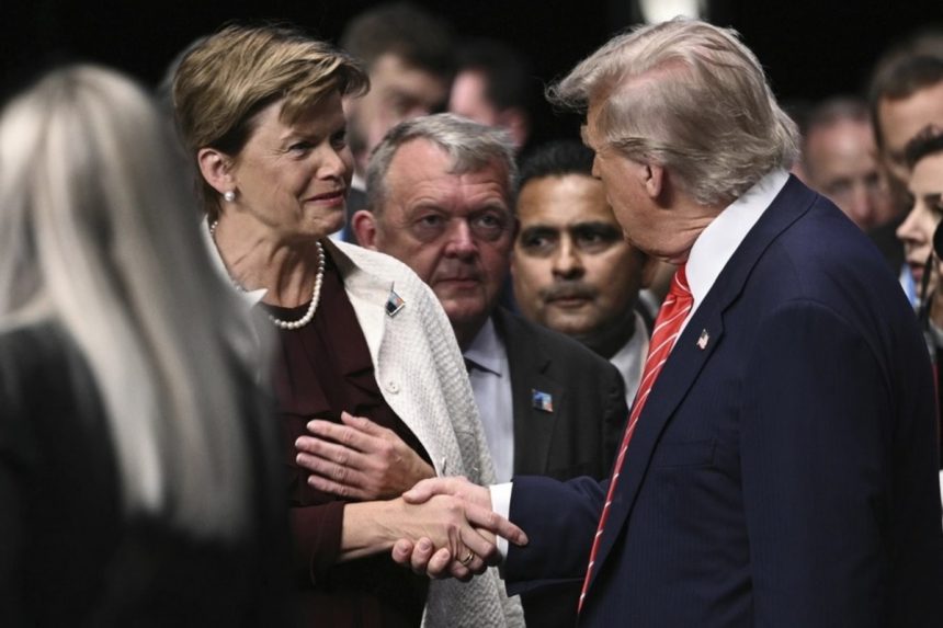 Байба Браже та Дональд Трамп