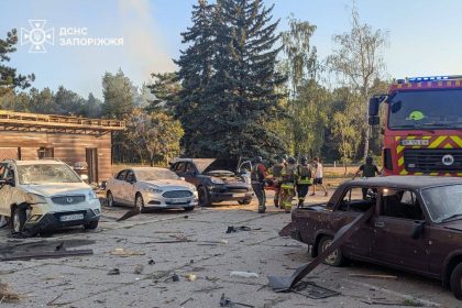 Удар по базі відпочинку на Запоріжжі