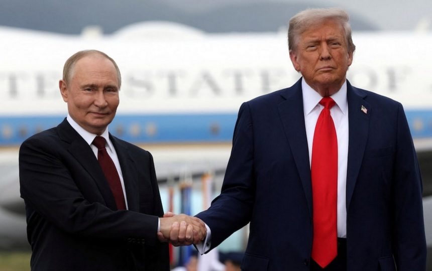 Володимир Путін і Дональд Трамп.