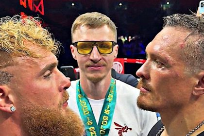 Джейк Пол та Олександр Усик.