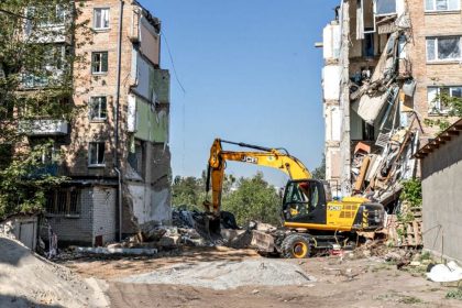 Будинки, пошкоджені обстрілом РФ.