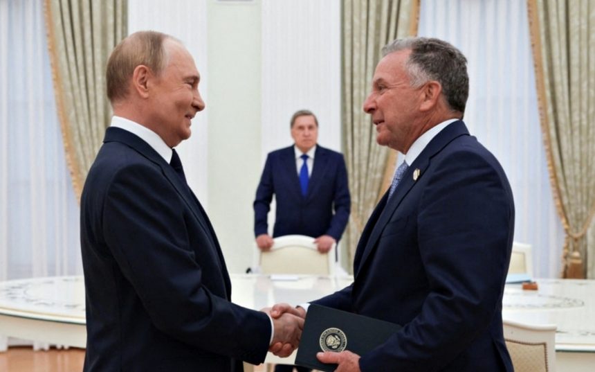 Володимир Путін та Стівен Віткофф.