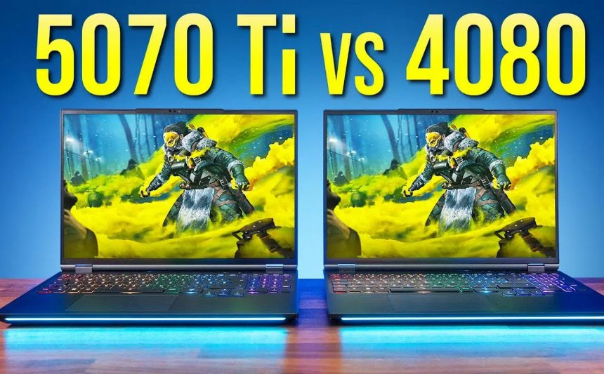 RTX 5070 Ti та RTX 4080.