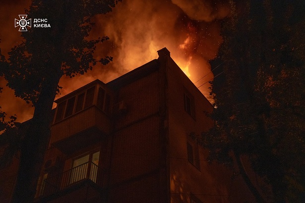 Пожежа у Києві