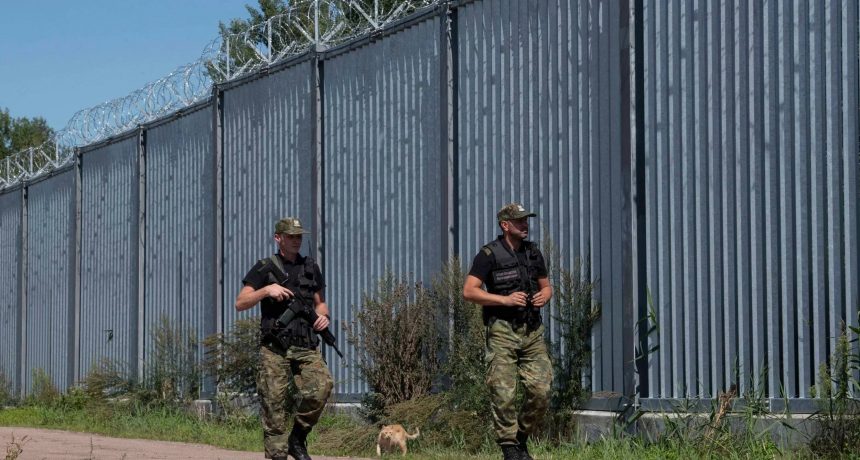 Польська прикордонна служба.
