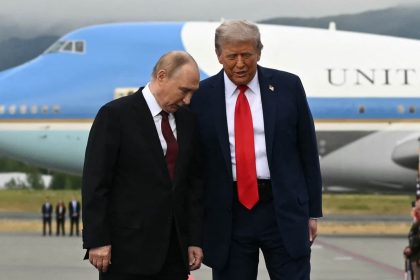 Дональд Трамп та Володимир Путін.