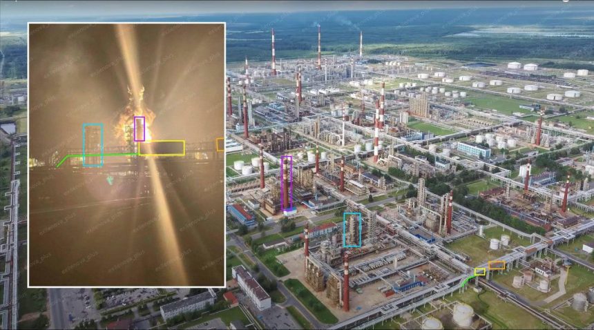Нафтопереробний завод «Кірішінефтеоргсинтез».