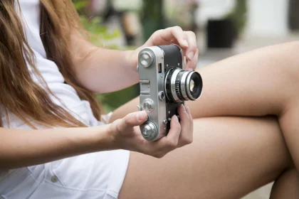 Старий фотоапарат