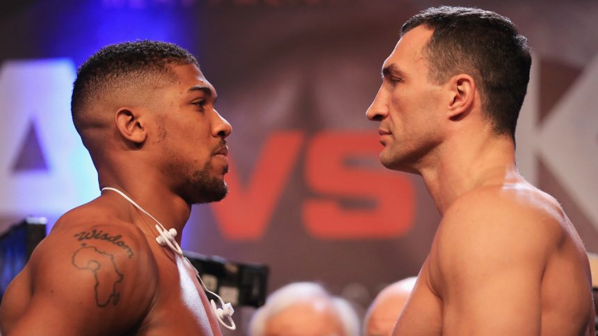 Кличко та Джошуа.