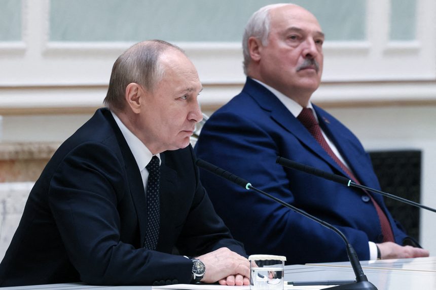 Лукашенко та Путін.