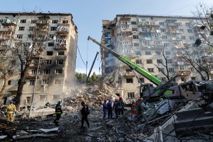 Зруйнований дім.