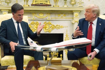 Марк Рютте та Дональд Трамп