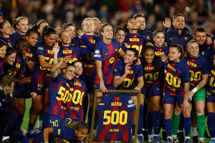 Путельяс провела 500-й матч за «Барселону»