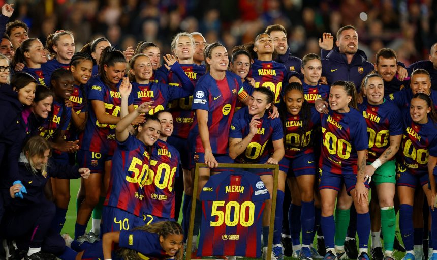 Путельяс провела 500-й матч за «Барселону»